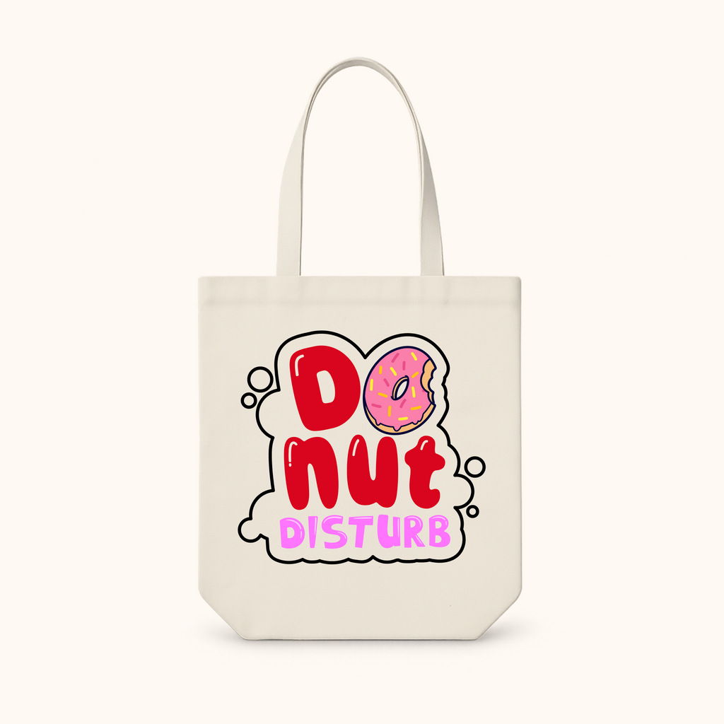 Donut Disturb Eco Tote Bag