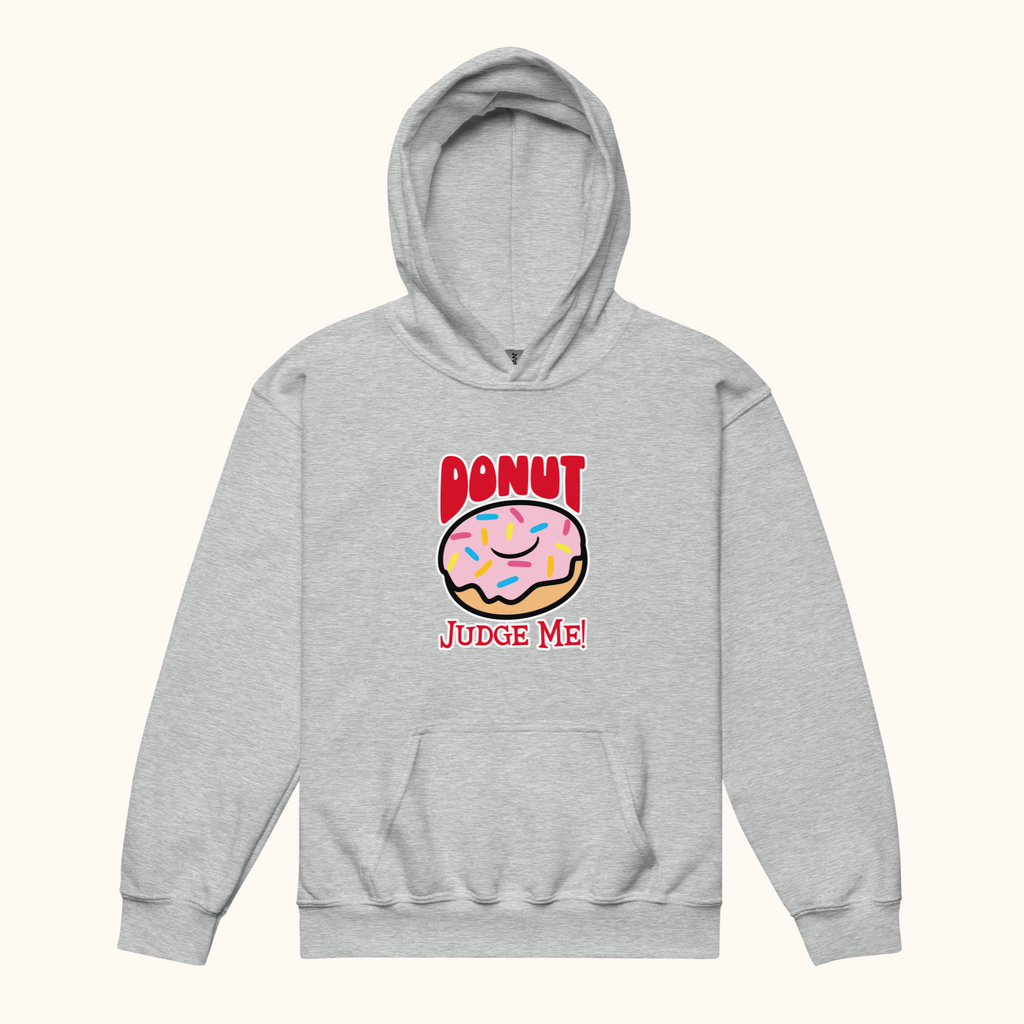 Donut Judge Me Kids Heavy Blend Hoodie