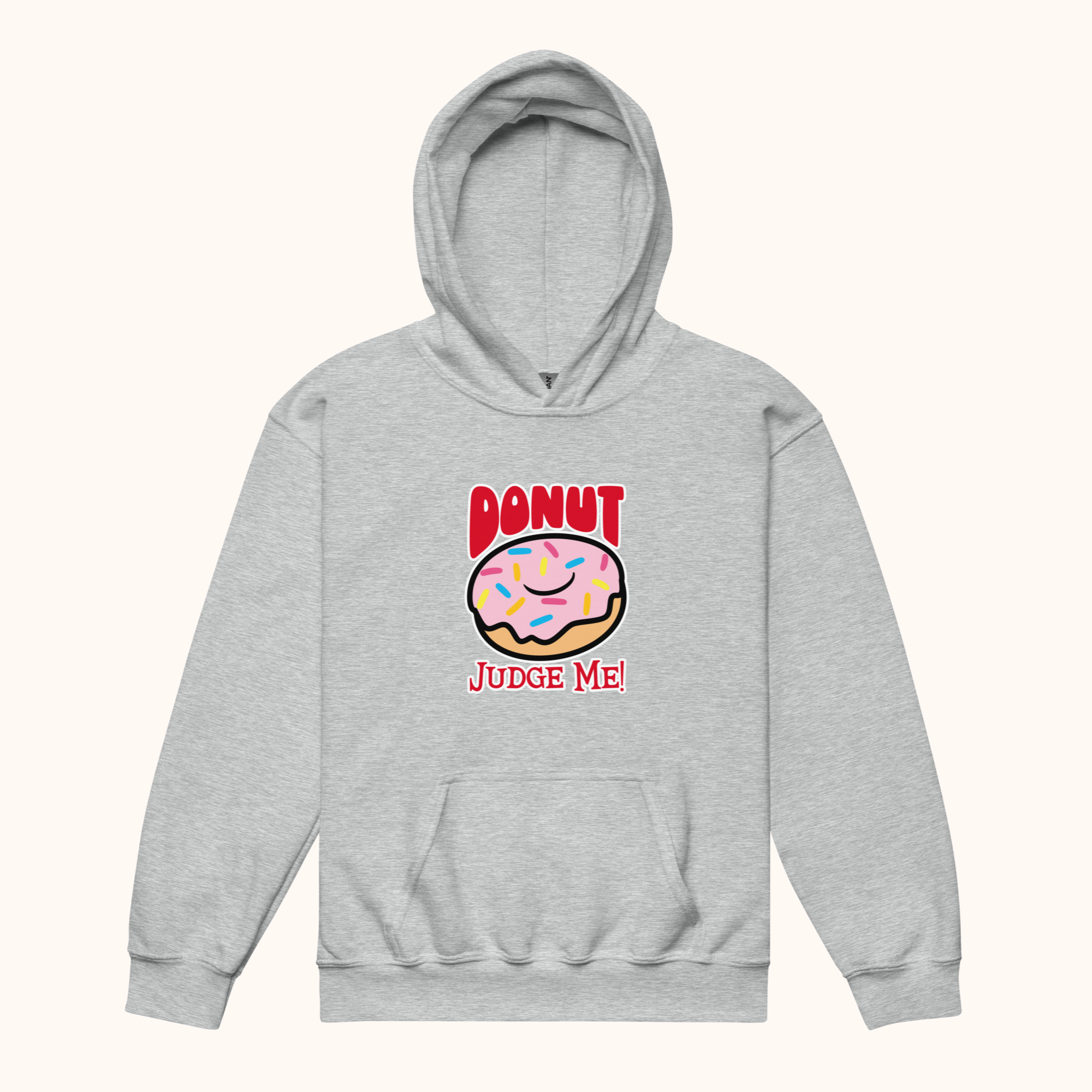 Donut Judge Me Kids Heavy Blend Hoodie