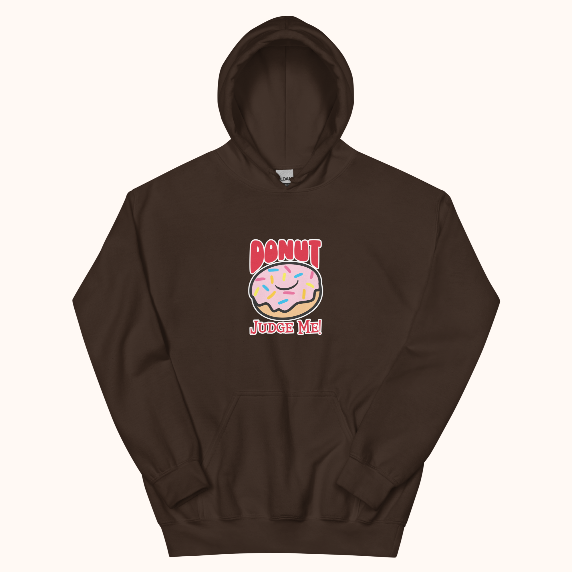 Donut Judge Me Unisex Hoodie