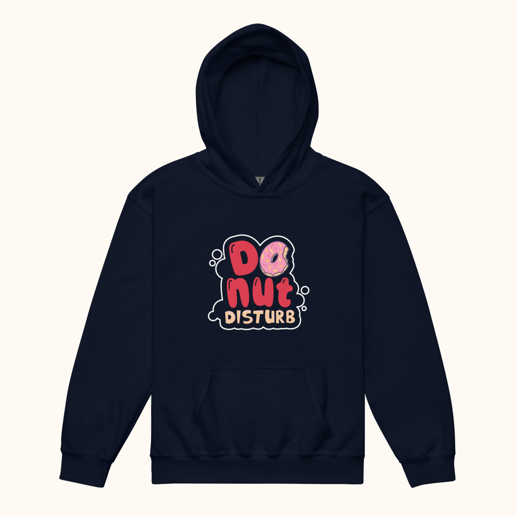 Donut Disturb Kids heavy blend hoodie
